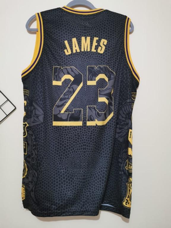 Lebron james black and yellow jersey new arrivals