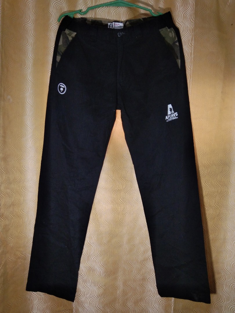 Aape pants, Men's Fashion, Bottoms, Jeans on Carousell