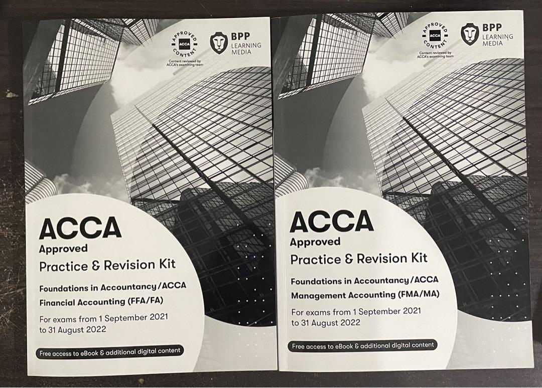 ACCA FIA KAPLAN & BPP EXAM KIT (FA2) , Hobbies & Toys, Books