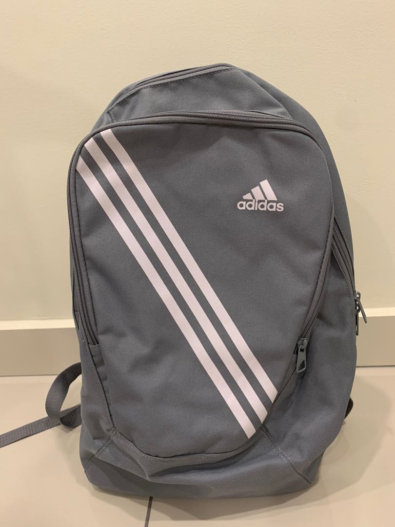 Adidas Laptop Backpack Grey, Men's Fashion, Bags, Backpacks on Carousell