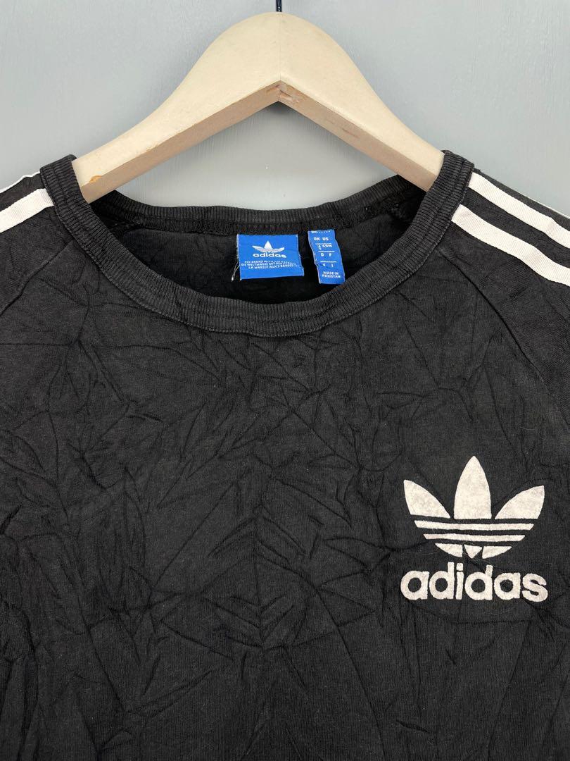 T shirt 2025 adidas lengan panjang