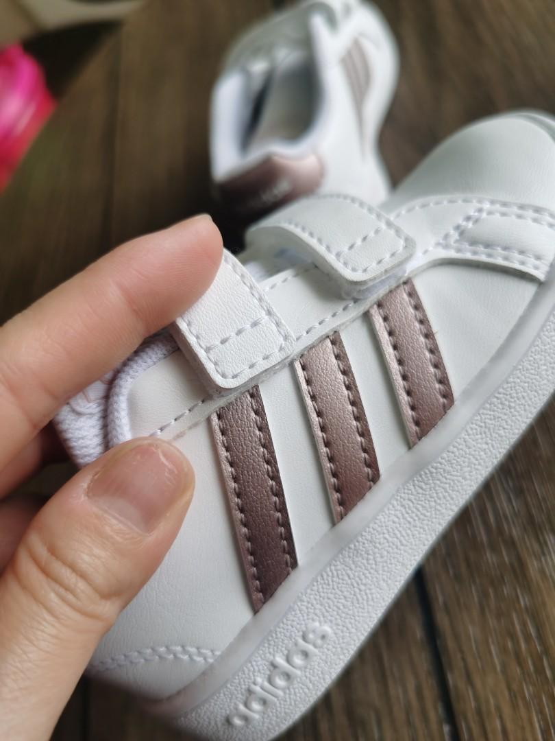 Adidas rose sales gold kids
