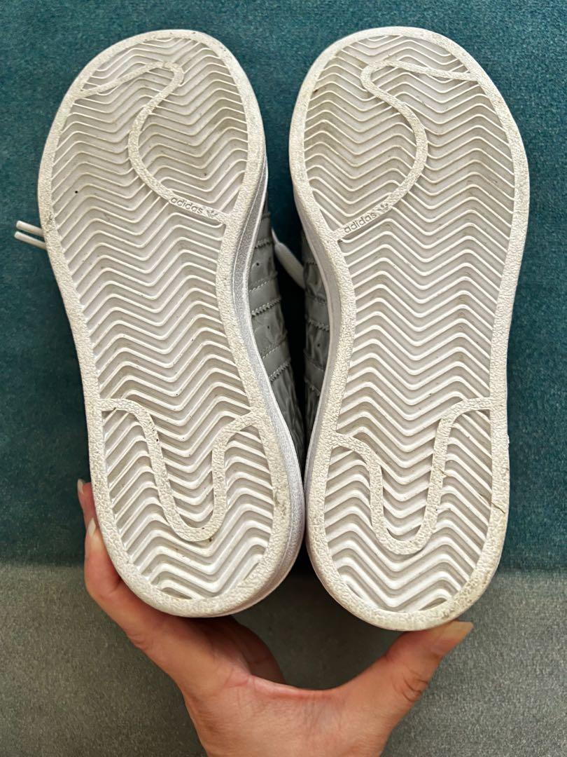Adidas Superstar Silver Sz 36