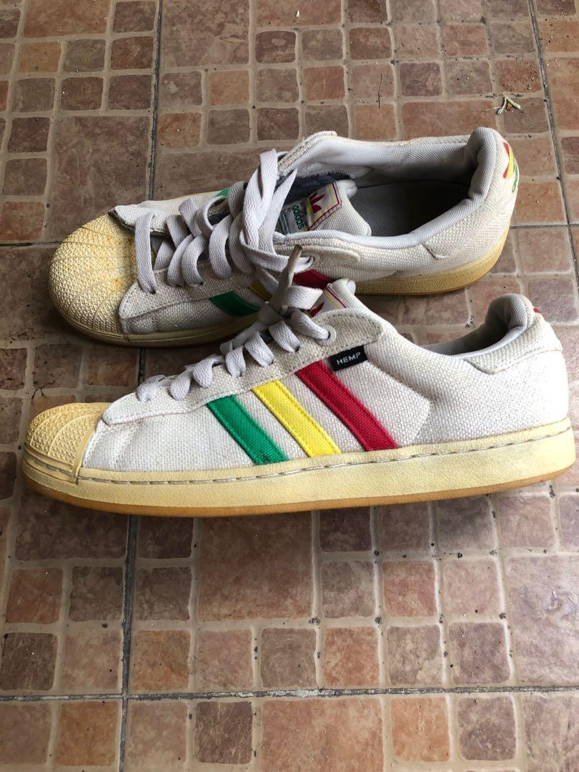 Adidas rasta hemp shoes clearance