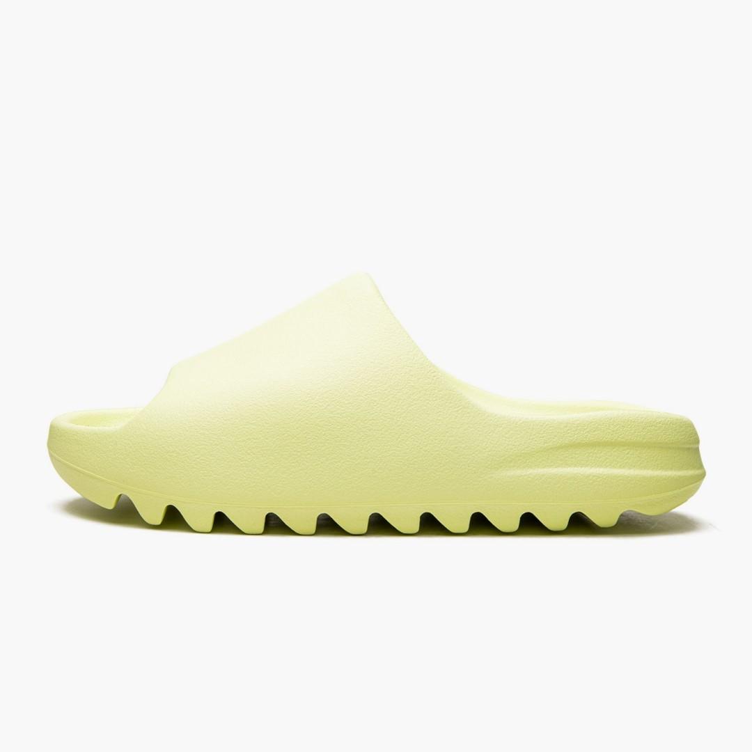 adidas yeezy slide glow green