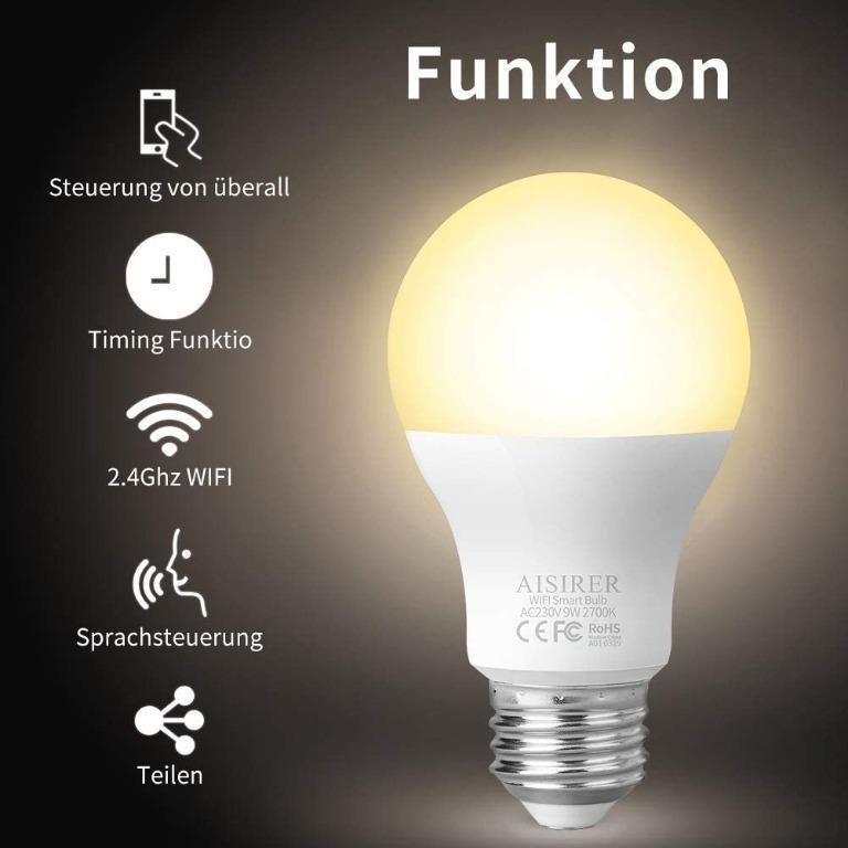 Aisirer wifi shop smart bulb
