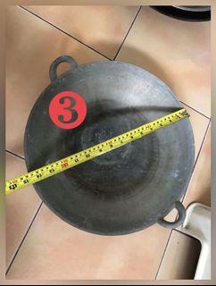 Aluminium wok