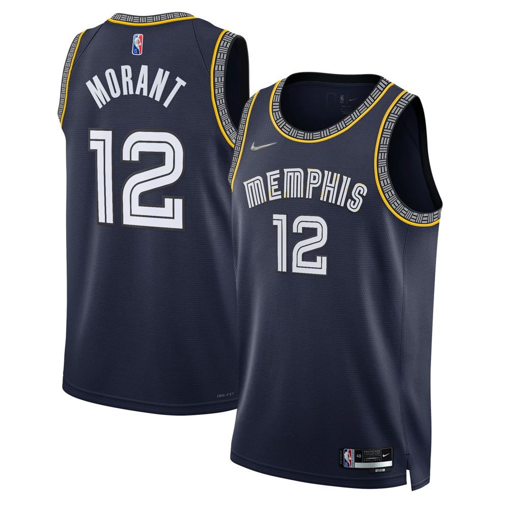 52/XL JA MORANT MEMPHIS GRIZZLIES CITY EDITION AUTHENTIC SWINGMAN