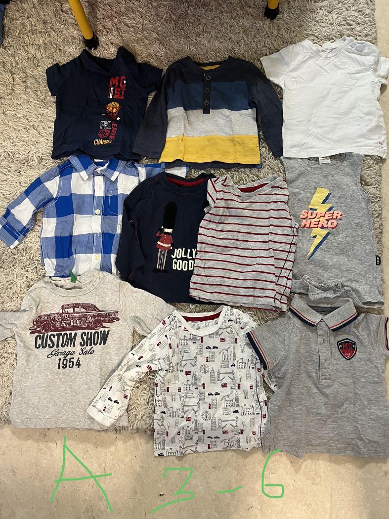 Baby Boys Clothes Aged 3-6 Months Make Your Own Bundle Tops Trousers Jackets Etc 