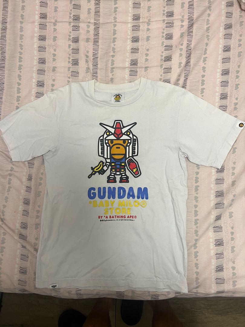 Baby milo Gundam, 男裝, 上身及套裝, Tshirt、恤衫、有領衫 Carousell