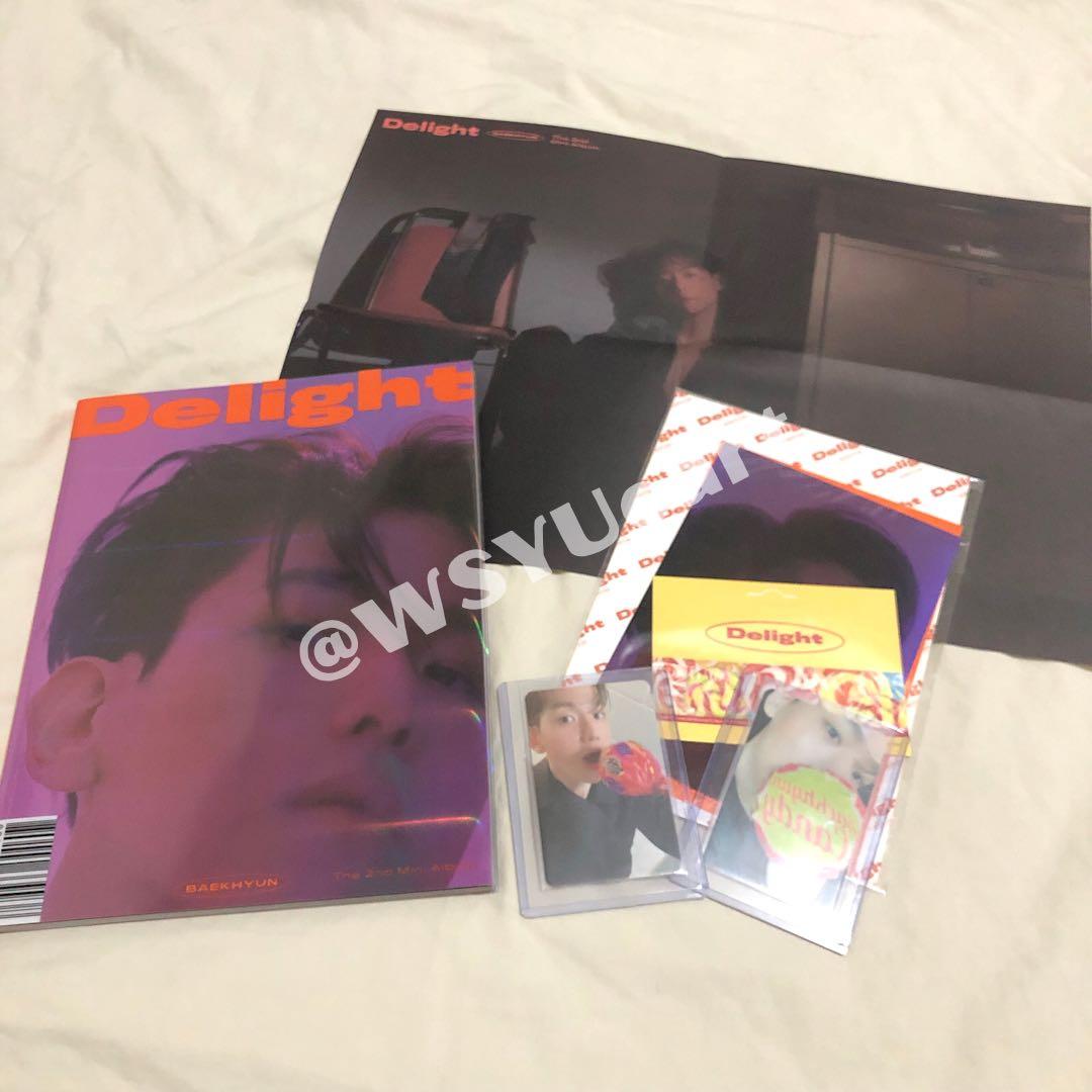 Unsealed Baekhyun Delight Cinnamon Version, Hobbies & Toys, Memorabilia