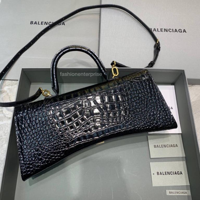 Balenciaga Hourglass Stretch Tote Bag