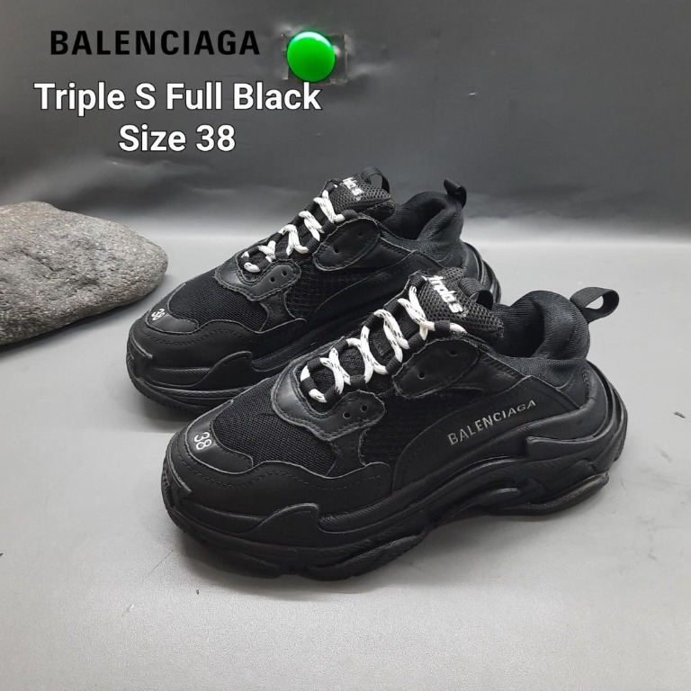 Full black cheap balenciaga