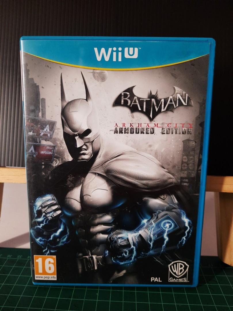 Batman Arkham City Armoured Edition for Wii U, Video Gaming, Video Games,  Nintendo on Carousell