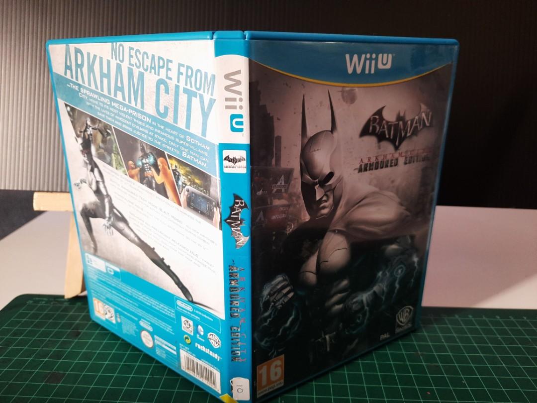 Batman Arkham City Armoured Edition for Wii U, Video Gaming, Video Games,  Nintendo on Carousell