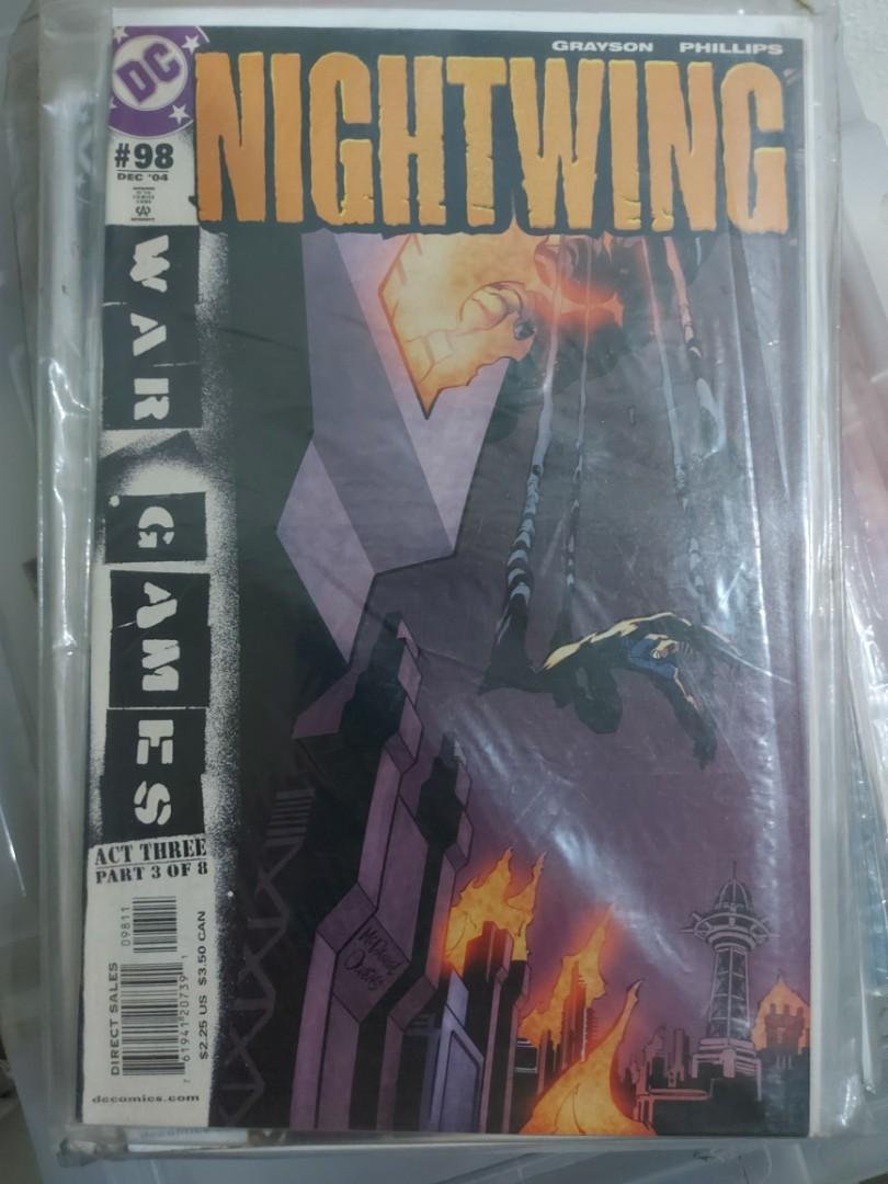 Batman War Games (Category: Comics & Manga) located in San Juan City. Submitted by noxcom (Listing ID 1164856351, Image 3). Description: batman war games single issues batman 631, 632, 633 detective comics 797 798 799 nightwing 96 97 98 gotham knights 56 57 58 robin 129 131 batgirl 55 56 legends of the dark knight 182 183 184 catwoman 34 35 36 LACKING: batman 634 detective comics 800 robin 130 batgirl 57 prince negotiable shipping care of buyer.