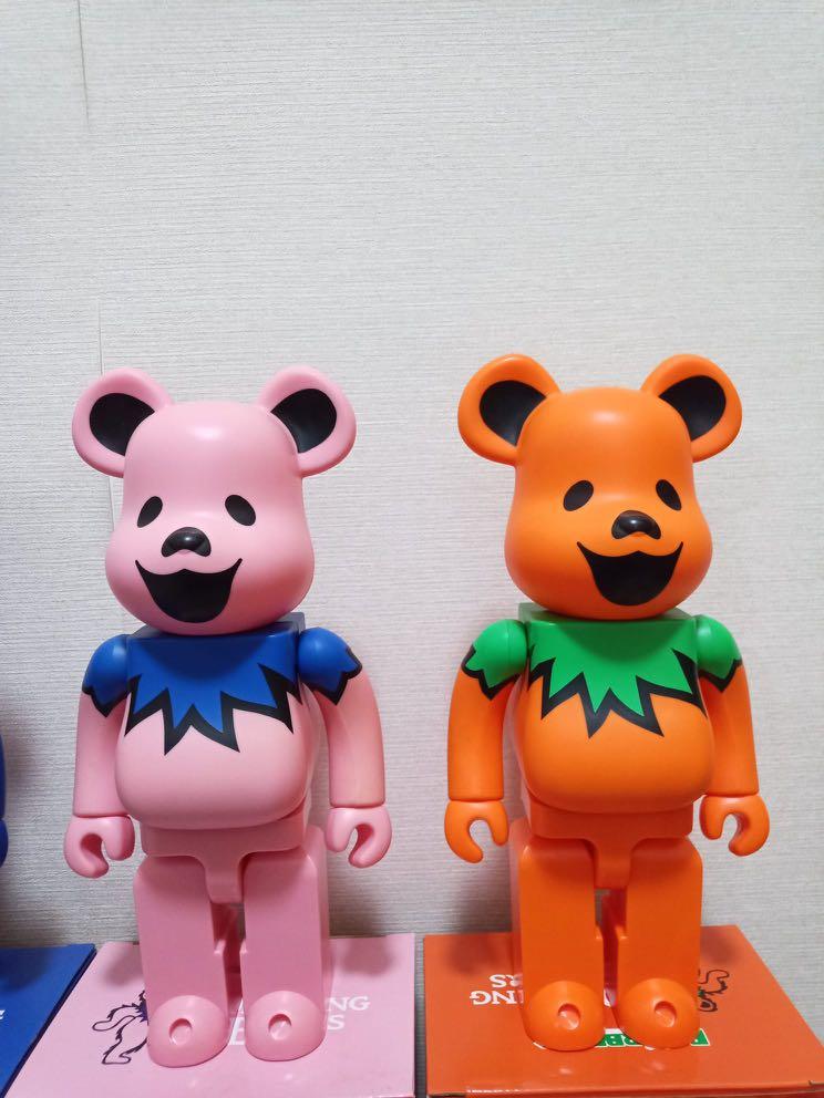 Bearbrick Grateful Dead Dancing Bears 100% 400% 1000% (PRICE Bearbrick Grateful Dead Dancing Bears 100% 400% 1000% (PRICE
