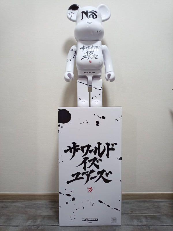 Bearbrick x Nas x Applebum 1000% (PRICE REDUCED), Hobbies