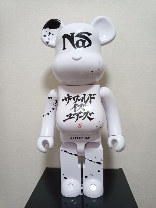 Bearbrick x Nas x Applebum 1000% (PRICE REDUCED), Hobbies