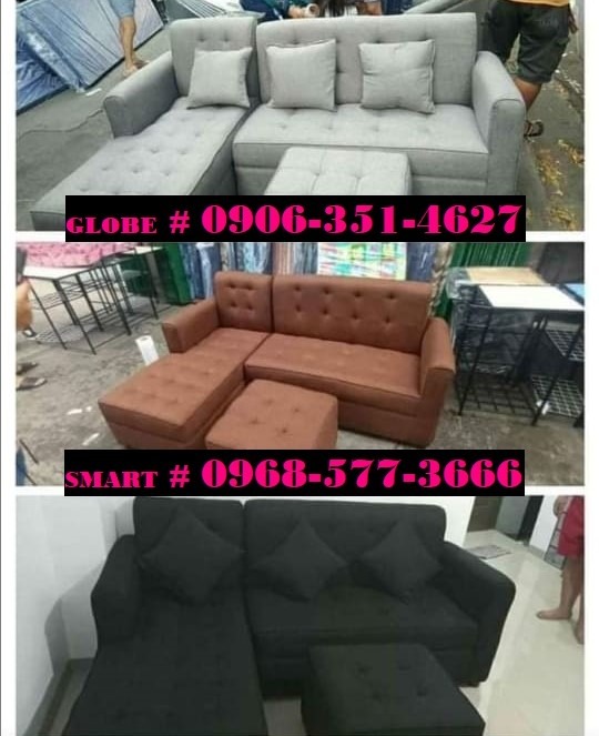 beds double deck LSHAPE SOFA SET stock 113, Furniture & Home Living