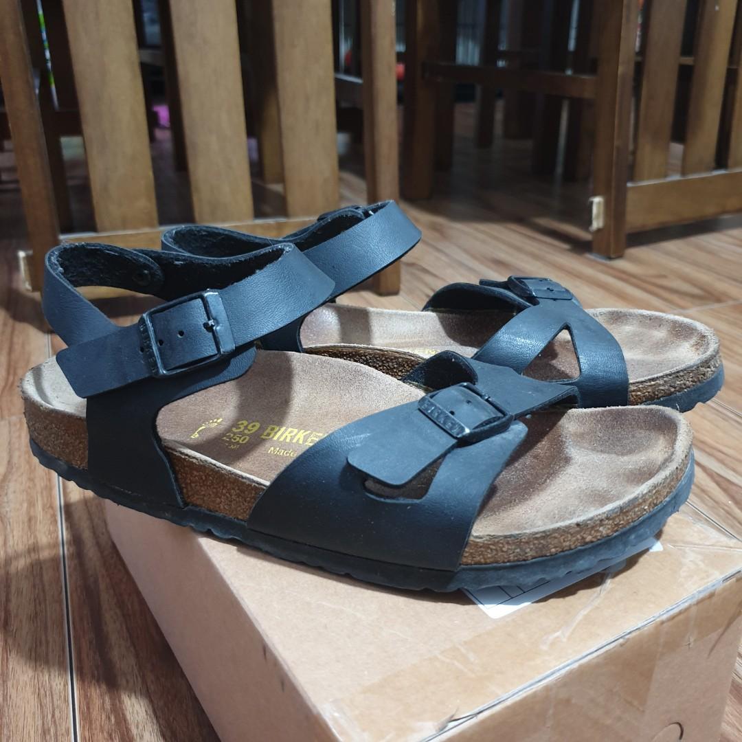 Birkenstock Rio Balck Size 39 Women s Fashion Footwear Sandals