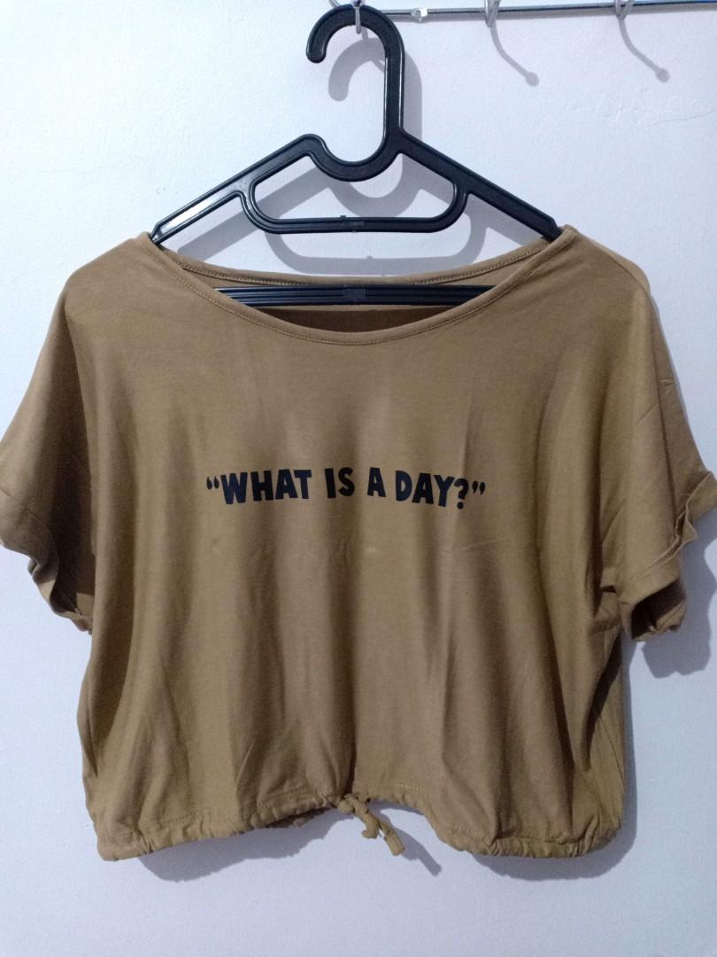 Blouse / Kaos crop, Fesyen Wanita 