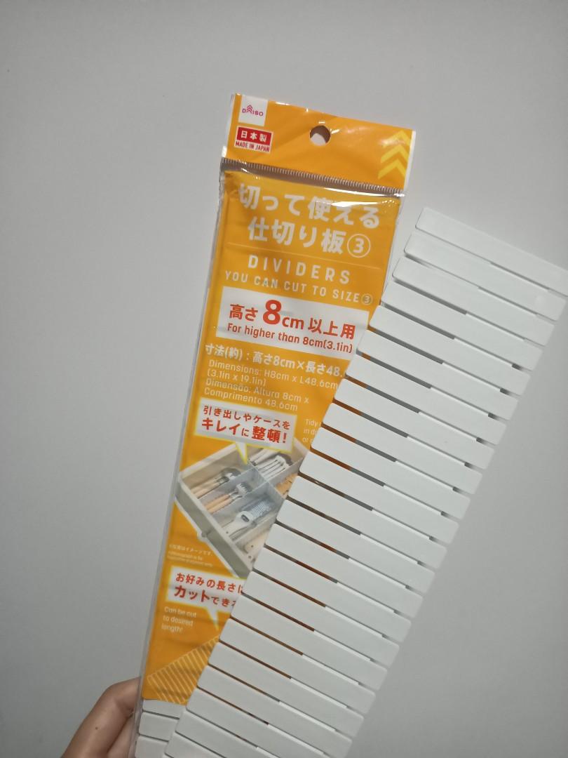 BN Daiso Drawer Dividers, Furniture & Home Living, Home Improvement