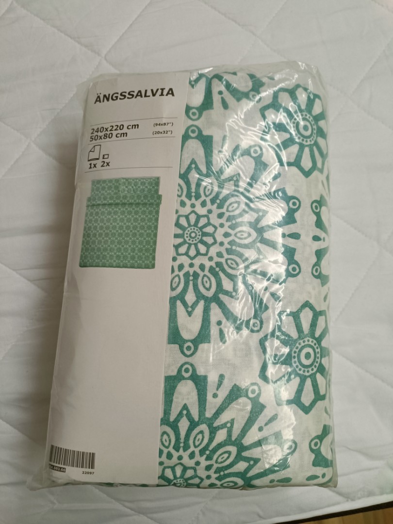 BN Ikea Comforter Set Queen Size, Furniture & Home Living, Bedding