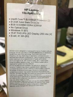 Brand New HP Laptop Windows 11