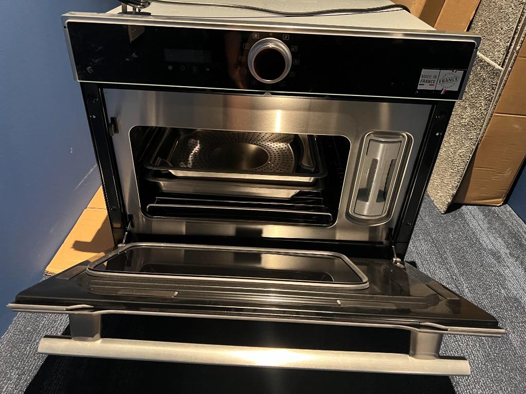 BRANDT BUILTIN 45CM STEAM OVEN (BKV6132X), TV & Home Appliances