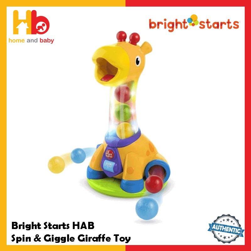 Bright Starts Spin Giggle Giraffe Toy