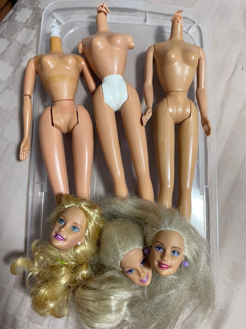 Broken Barbie Hobbies Toys Toys Games on Carousell