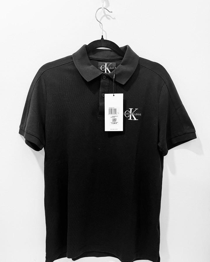 Calvin klein body fit polo shirt clearance