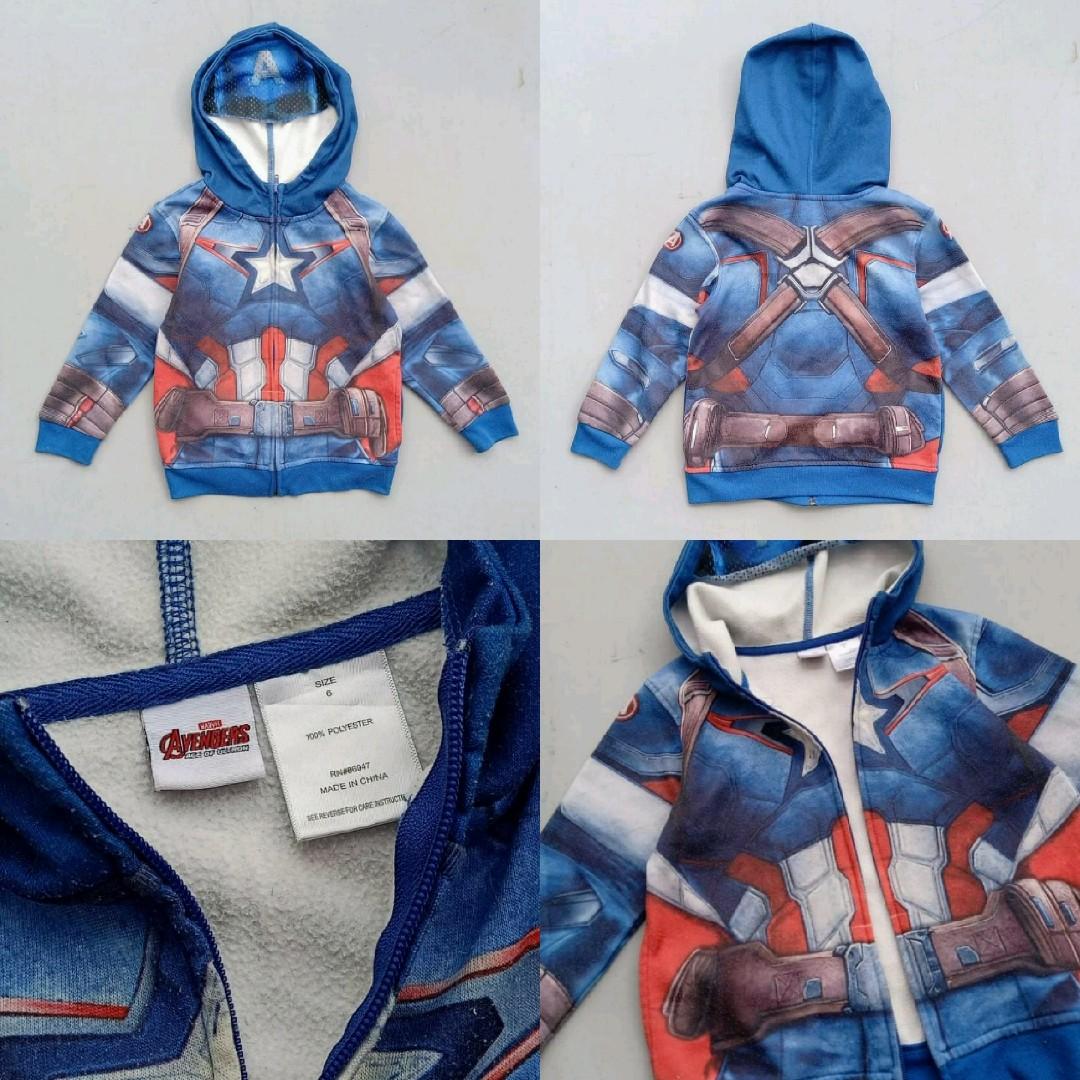 Captain america kids hoodie shop