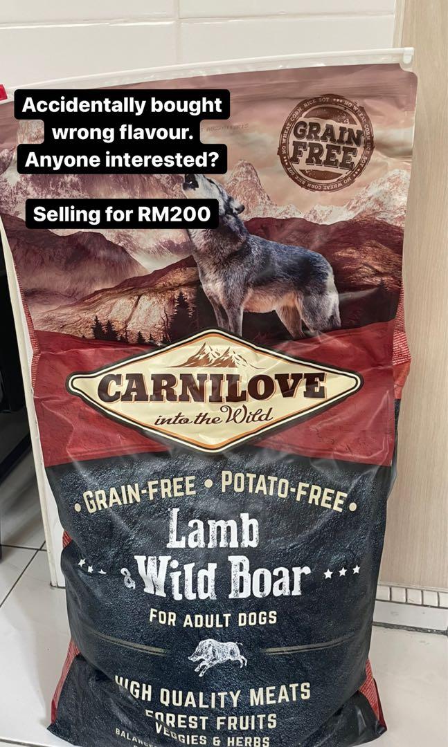 Carnilove lamb & wild boar sterilised on sale