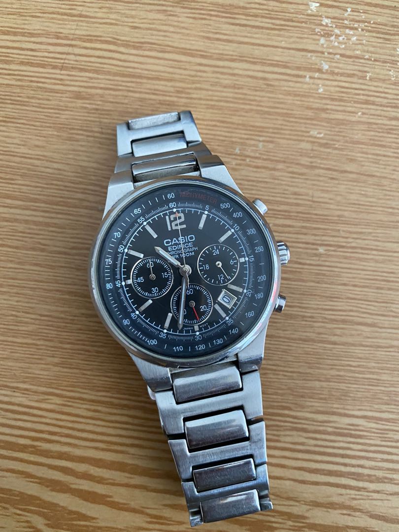 Casio Edifice Tachymeter, Men's Fashion, Watches & Accessories, Watches