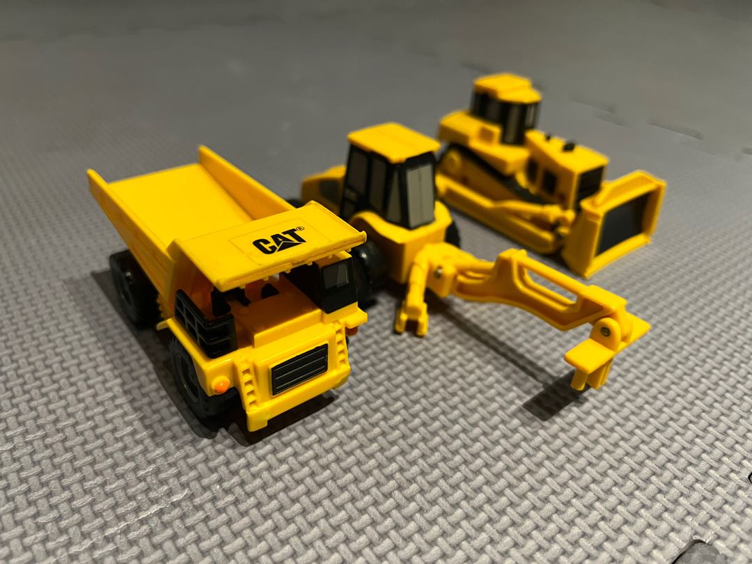CAT construction trucks, Hobbies & Toys, Toys & Games on Carousell