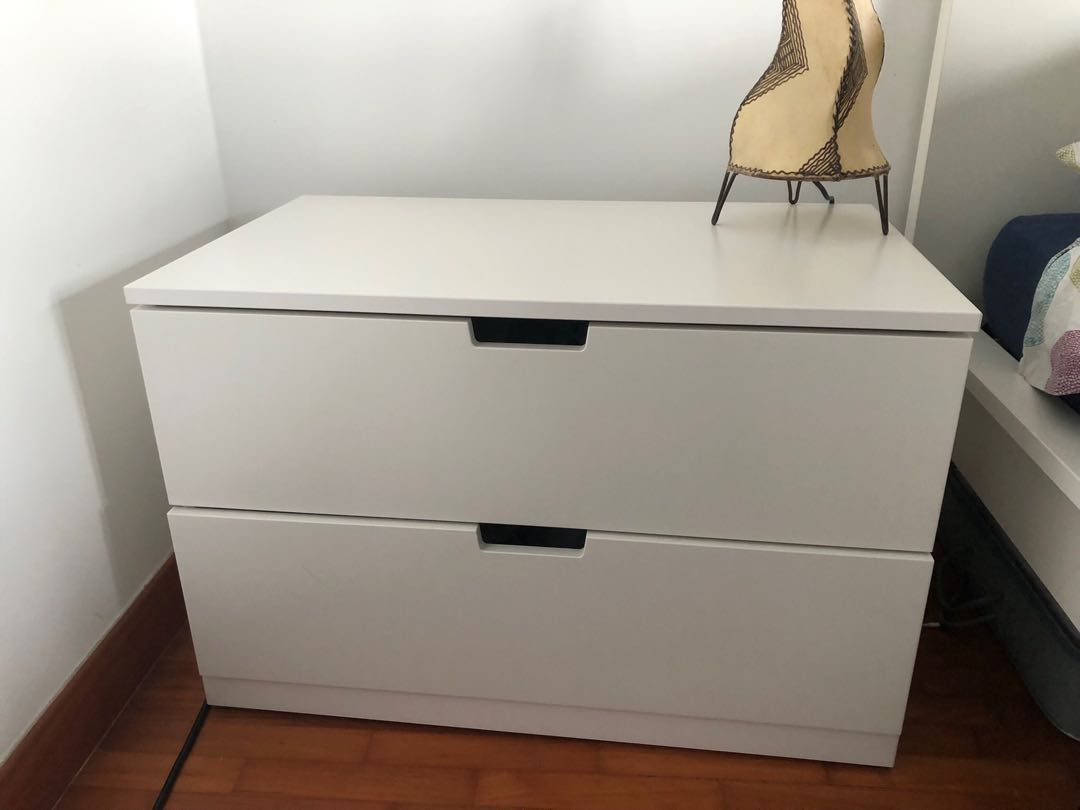 Chest of 2 drawers Nordli IKEA