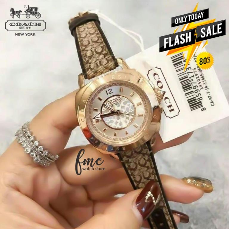 Coach watch band for samsung galaxy watch clearance