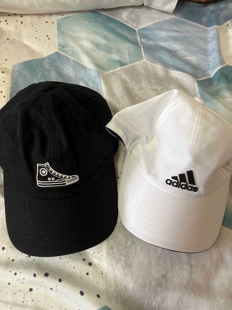 converse and adidas aeroready cap, Men 