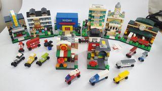 Decool Street View Bricktober 2014 - 2015 set of 8 (not Lego)