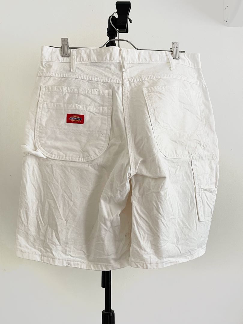 Dickies white painter best sale shorts