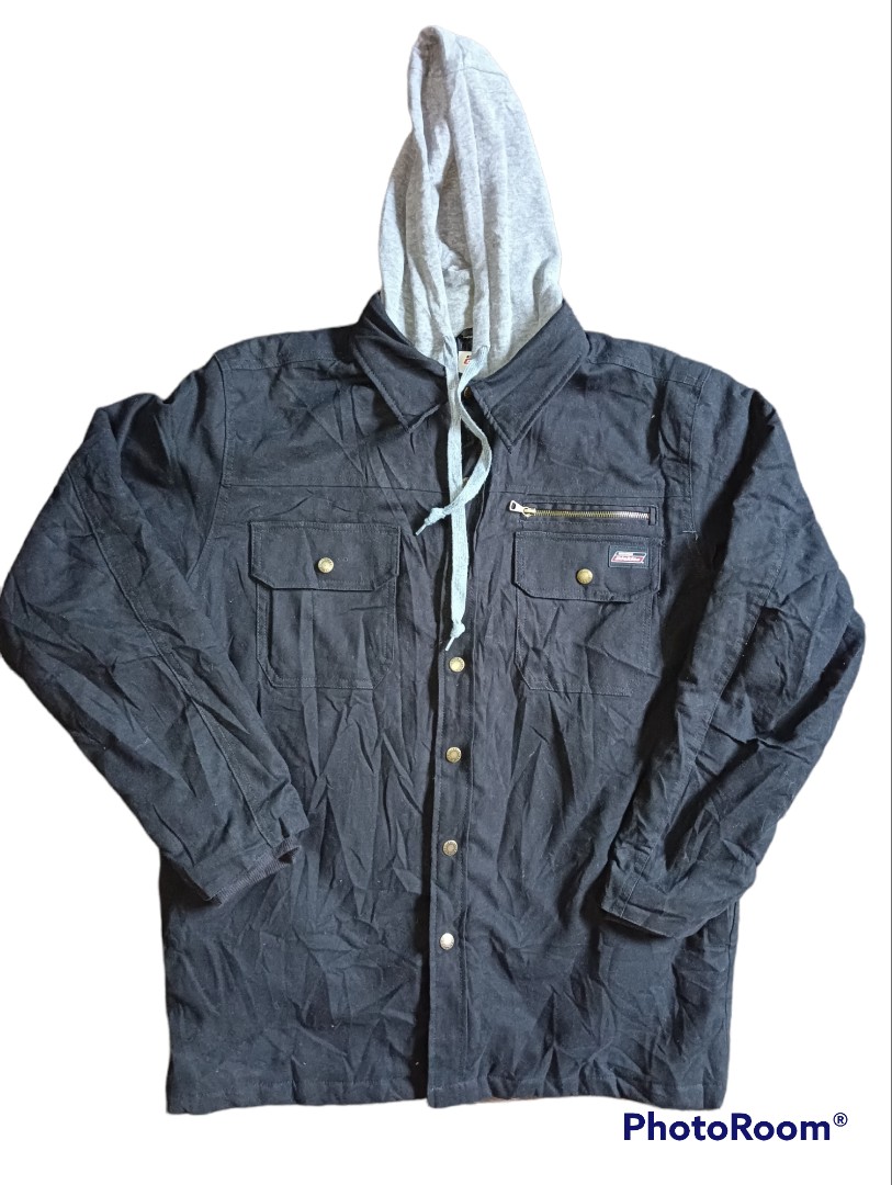 DICKIES WORK JACKET WITH HOOD, Men's Fashion, Coats, Jackets and
