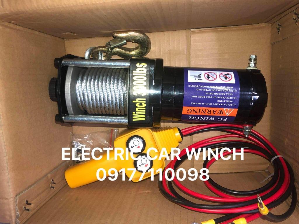 Electric Car Winch (3000lbs) (Category: Construction Tools & Equipment) located in Manila. Submitted by joeyroque09 (Listing ID 1164879429, Image 3). Description: TAKEZO INDUSTRIAL SUPPLY Location: Mayhaligue St. Abad Santos, Manila Waze: Takezo Industrial Supply (Tondo, Manila) Land mark: Uno High School Tabon 1, Centennial Road, Kawit, Cavite Land mark: Phoenix Gas Station beside Mana Town Center TALK TO US 0-9-1-7-7-1-1-0-0-9-8 takezo.industri