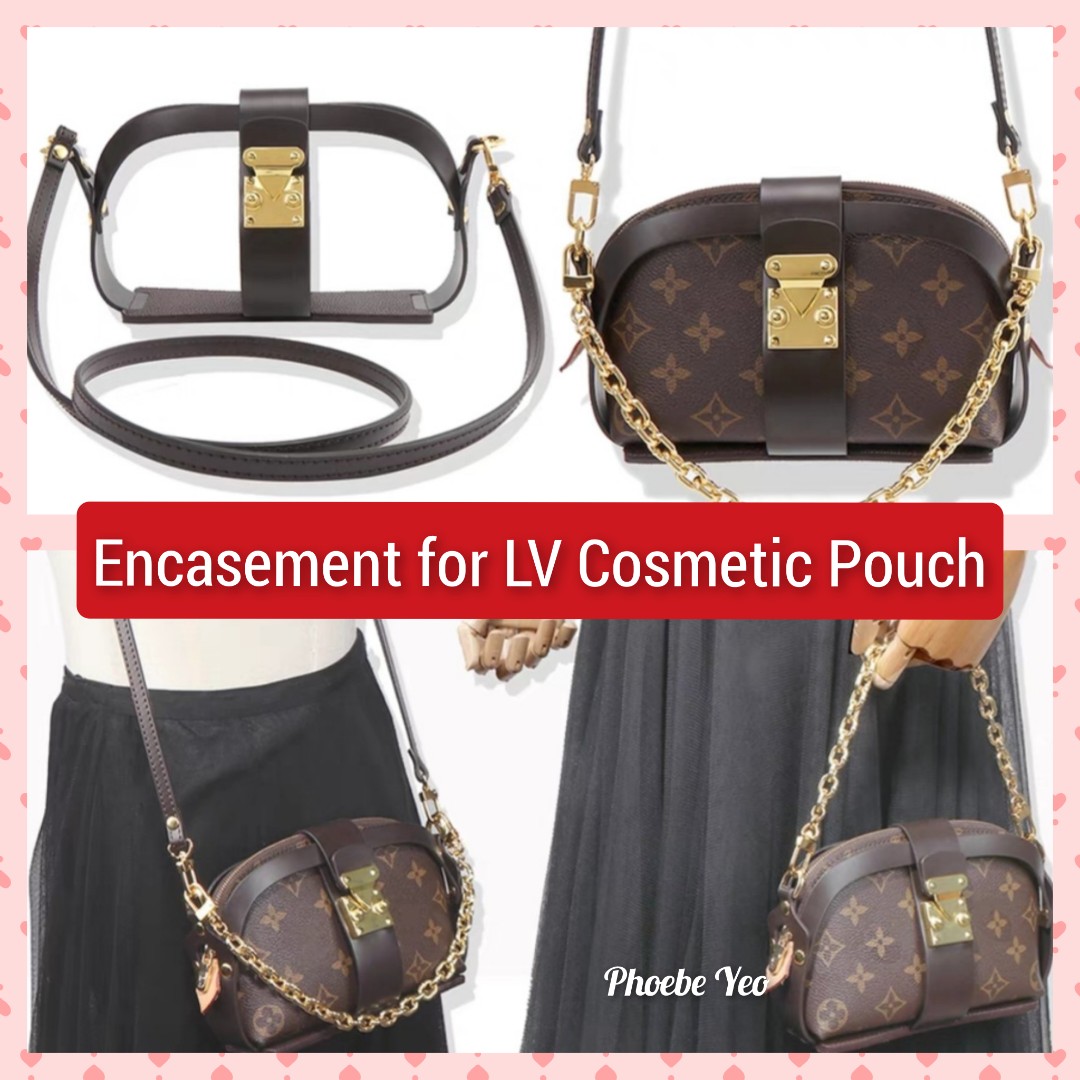 New Leather Encasement Conversion Kit for LV Toiletry Pouch, Luxury, Bags &  Wallets on Carousell