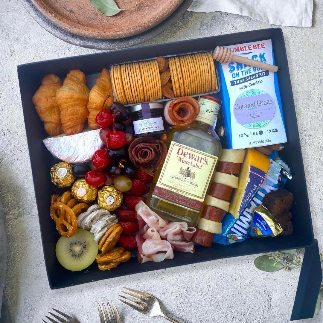 Fathers Day Gifts Grazing Box Charcuterie, Food & Drinks, Fresh Produce on  Carousell