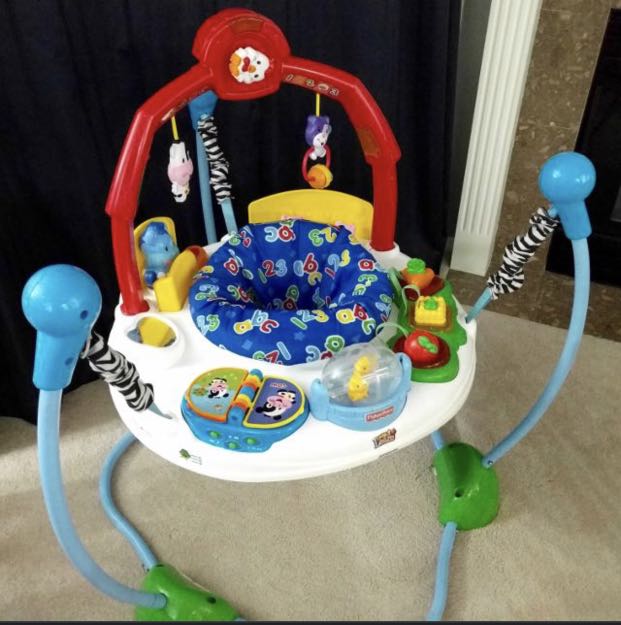 Fisher price laugh and learn 2025 farm jumperoo
