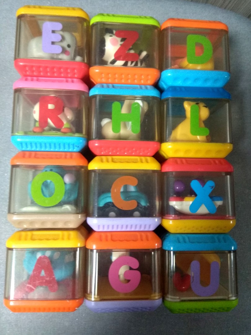 Fisher price peek a blocks alphabet top