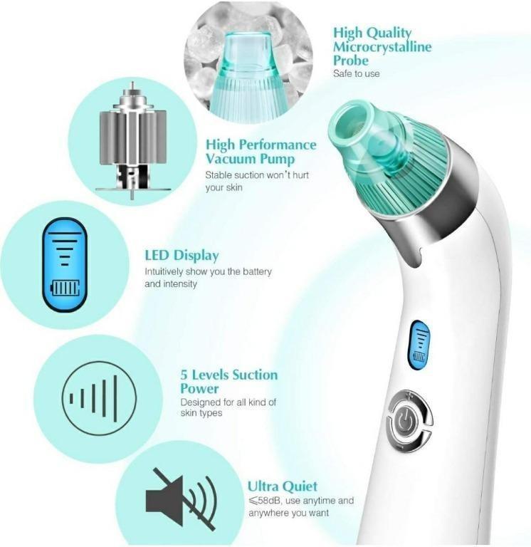 FitFort Pore Vacuum Suction Skincare Device, Beauty & Personal Care