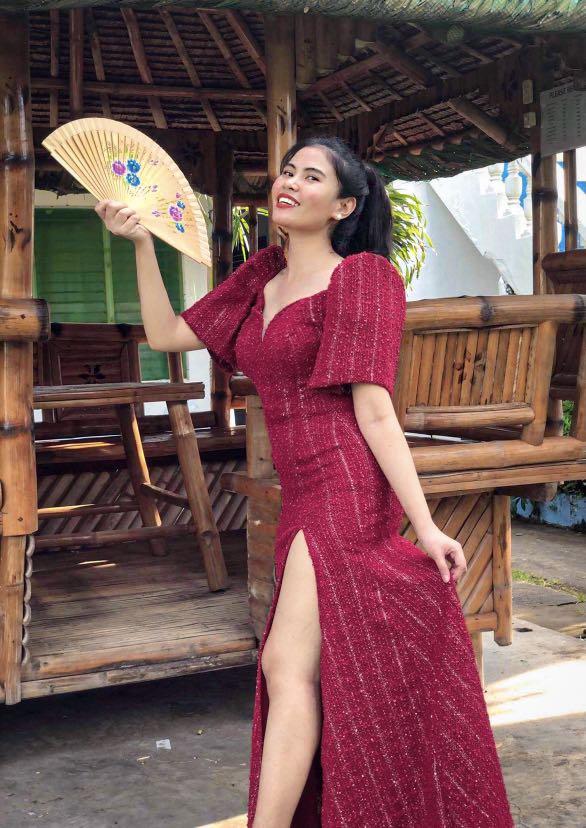 For rent Filipiniana Gown